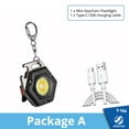 thumbnail image 1 of Mini Led Keychain Light Portable Ultra-light High Brightness Flashlight For Fishing Hiking Camping, 1 of 8