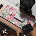 thumbnail image 2 of Long Mouse Pads for Desk,Pioneer Flower Floral Print Pattern Desk Mats on Top Of Desks, Desk Mouse Pad Extra Large with 3mm Non-Slip Base and Stitched Edge for Gaming,Office,Work,Home 35.4"x15.7", 2 of 6