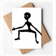 thumbnail image 1 of Universe Alien Monster Alien Greeting Cards You are Invited Invitations, 1 of 4