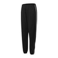 thumbnail image 5 of Women Wide Leg Pants 2024 Elastic Waist Fashion Solid Casual Sports Sweatpants Loose Pants With Pockets Casual Pants Women Pockets Womens Pants Casual Trouser Paper Bag Pants Elastic Long Yoga Pants, 5 of 7