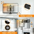 thumbnail image 6 of Fireplace Pull Down TV Mount over Fireplace with Height Adjust for Most 43" - 80" TVs, Max VESA 600x400mm, up to 80lbs, above Fireplaces TV Mount, 6 of 10