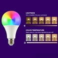 thumbnail image 5 of Bombilla LED Regulable E27 de 15 W con Luz de Inundación RGB Multicolor de 16 Colores y Control Remoto Que de Color, 5 of 5