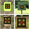 thumbnail image 3 of 25pcs Self Adhesive Shooting Targets 8" inch Splatter Paper Fluorescent Reactiv[ Q4D9, 3 of 7