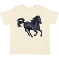 thumbnail image 3 of Inktastic Beautiful Galloping Black Horse Boys or Girls Toddler T-Shirt, 3 of 5