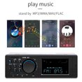 thumbnail image 2 of Reproductor de MP3 para coche, receptor estéreo BT, Radio FM, llamadas manos libres, disco U/tarjeta TF/reproductor auxiliar, aplicación de soporte, 2 of 8