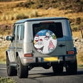 thumbnail image 7 of Lsque Sanrio Pattern Tire Covers - Tough Tire Wheel Protector for Truck, SUV, Trailer, Camper, RV - 15 inch, 7 of 7