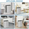 thumbnail image 5 of Dkelincs 13 Gallon Stainless Steel Kitchen Trash Can Automatic Touch Free Garbage Can with Lid, Silver, 5 of 7
