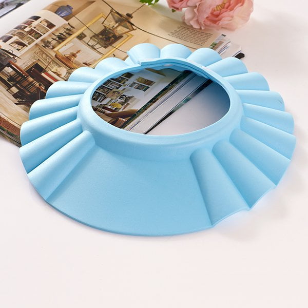 Soft Adjustable Baby Kids Children Shampoo Bath Bathing Shower Cap Hat Wash Hair Shield Hat Walmart Com Walmart Com