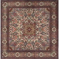 thumbnail image 1 of Ahgly Company Machine Washable Indoor Rectangle Traditional Saffron Red Area Rugs, 7' x 10', 1 of 7