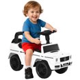 thumbnail image 1 of Aosom Compatible Baby Sliding Car, Ride on Toys for Toddlers, Foot to Floor Slider Push Stroller, w/Horn Seat Storage Anti-overturning System White, 1 of 10