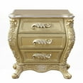 thumbnail image 5 of Gold Modern 3-Drawer Bedroom Nightstand, 5 of 7
