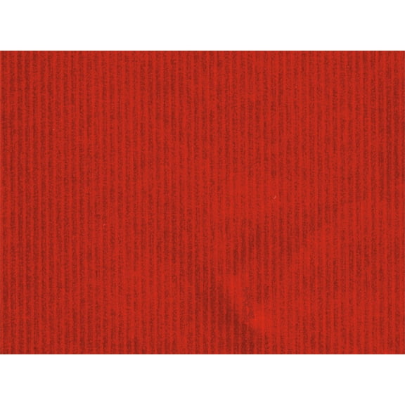 Pack of 1, Red Foil Emb #87 26" x 833' Full Ream Gift Wrap (Foil) for Holiday, Party, Kids' Birthday, Wedding & Special Occasion Packaging