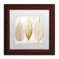 thumbnail image 2 of Trademark Fine Art "Fallen Gold II" Canvas Art by Color Bakery, White Matte, Wood Frame, 2 of 4