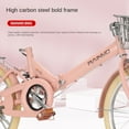 thumbnail image 4 of FJ Folding Bike Installation Free Super Lightweight Carrying 20 Inch Adult Work Shock Absorber Variable Speed Mountain Bike 2024, 4 of 5
