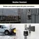 thumbnail image 4 of Candado con llave negra para exteriores Padlock Master Lock M115XQLF, paquete de 4, 4 of 6