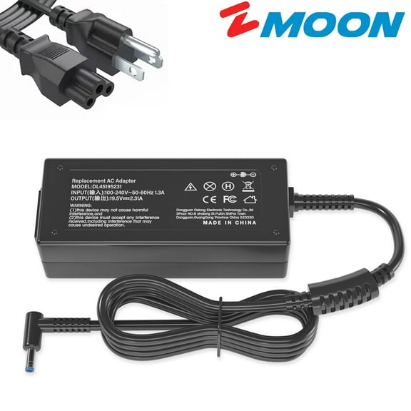 45W AC DC Adapter for HP Stream 11 13 14; Split 13 X2; Elitebook Folio 1040 G1; Pavilion X2 11 13 15 Laptop Power Supply Cord Charger Cable PSU