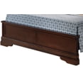 thumbnail image 3 of Glory Furniture Louis Phillipe Full Bed in Cappuccino Color, 3 of 4