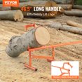 thumbnail image 2 of VEVOR Timberjack 46,5 Pouces Lève-Bûches Robuste pour Bûches de 15 Pouces de Diamètre Max, 2 of 9