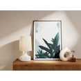 thumbnail image 2 of Minimalist Tropical Plant Art Print Simple Botanical Wall Art Green Leaves Poster Modern Home Decor Paper Poster Nature Inspired Artwork, 2 of 9