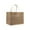 1 PC 9" Storage Bags#1, variant on Jute Tote Bags Burlap Bags Beach Bag for Women Small Reusable Bag Plain Tote Bag Structured Base Large Capacity Jute Shopping Bag with Strong Handles for Grocery Beach 14.18x7.49x12.61"