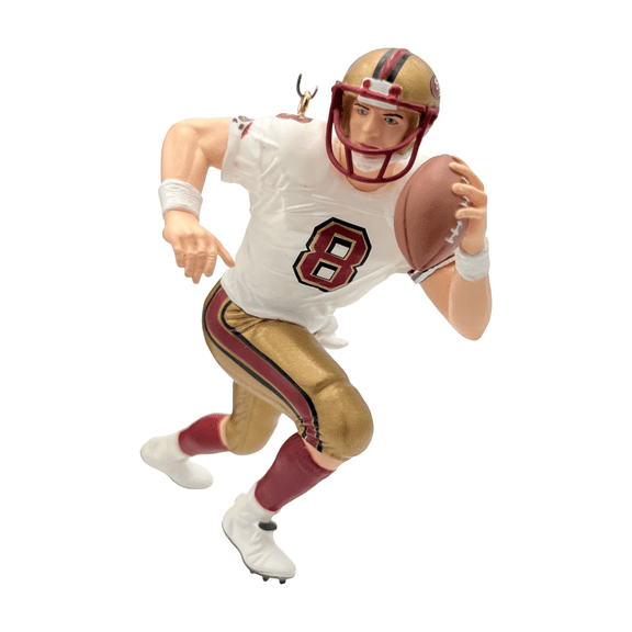 2001 Steve Young Football Legends (Football Series) Hallmark Keepsake Christmas Tree Ornaments QXI6305