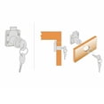 thumbnail image 6 of KDJ Cupboard Drawer Locks Drawer Mailbox 0.55-0.87in 14-22mm/ 2 Locks 4 Keys, 6 of 10