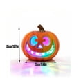thumbnail image 4 of ICQOVD Halloween Color Changing LED Pumpkin Light,Large Carved Jack O Lantern Decoration for Indoor Outdoor Porch,Yard and Halloween Home Decor, 4 of 6