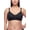 RICH BLACK, variant on Women's Plus Size Wire-Free Lightly Lined Smooth Bra