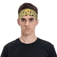 thumbnail image 4 of Uemuo Ethnic African Printed Sports Headbands for Men Women,Moisture Wicking Workout Headband, Sweatband Headbands,Non-slip Workout Gym Yoga Headband, 4 of 9