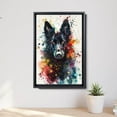 thumbnail image 5 of Belgian Sheepdog Dog Poster Wall Art for Bedroom Living Room Funny Graffiti Dog Picture Cool Dog Decor Wall Art, 5 of 6