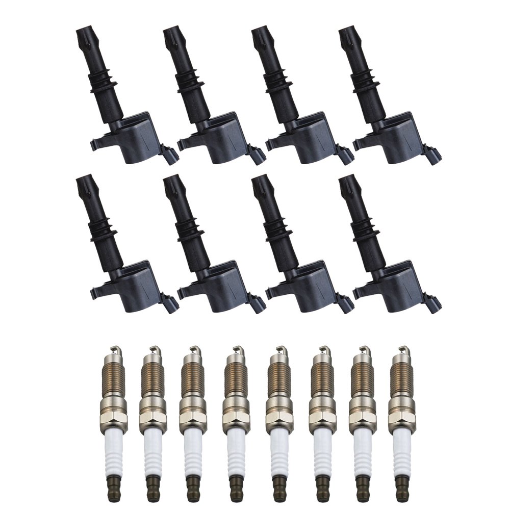 Set of 8 ISA Brand Ignition Coils and Spark Plugs Compatible with 2006