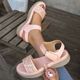 thumbnail image 5 of Quaouag Wedge Sandals For Women Low: Dressy Summer Sandal - Comfortable Sandals, 5 of 7