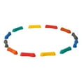 thumbnail image 2 of figatia Kids Balance Beam Stepping Stone Montessori Playset Colorful Stackable Obstacle Course Non Slip Textured Surface for Children 12pcs, 2 of 9