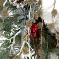 thumbnail image 6 of Northlight Real Touch™ Snowy Pine Owls and Berries Artificial Christmas Wreath - 34" - Unlit, 6 of 9