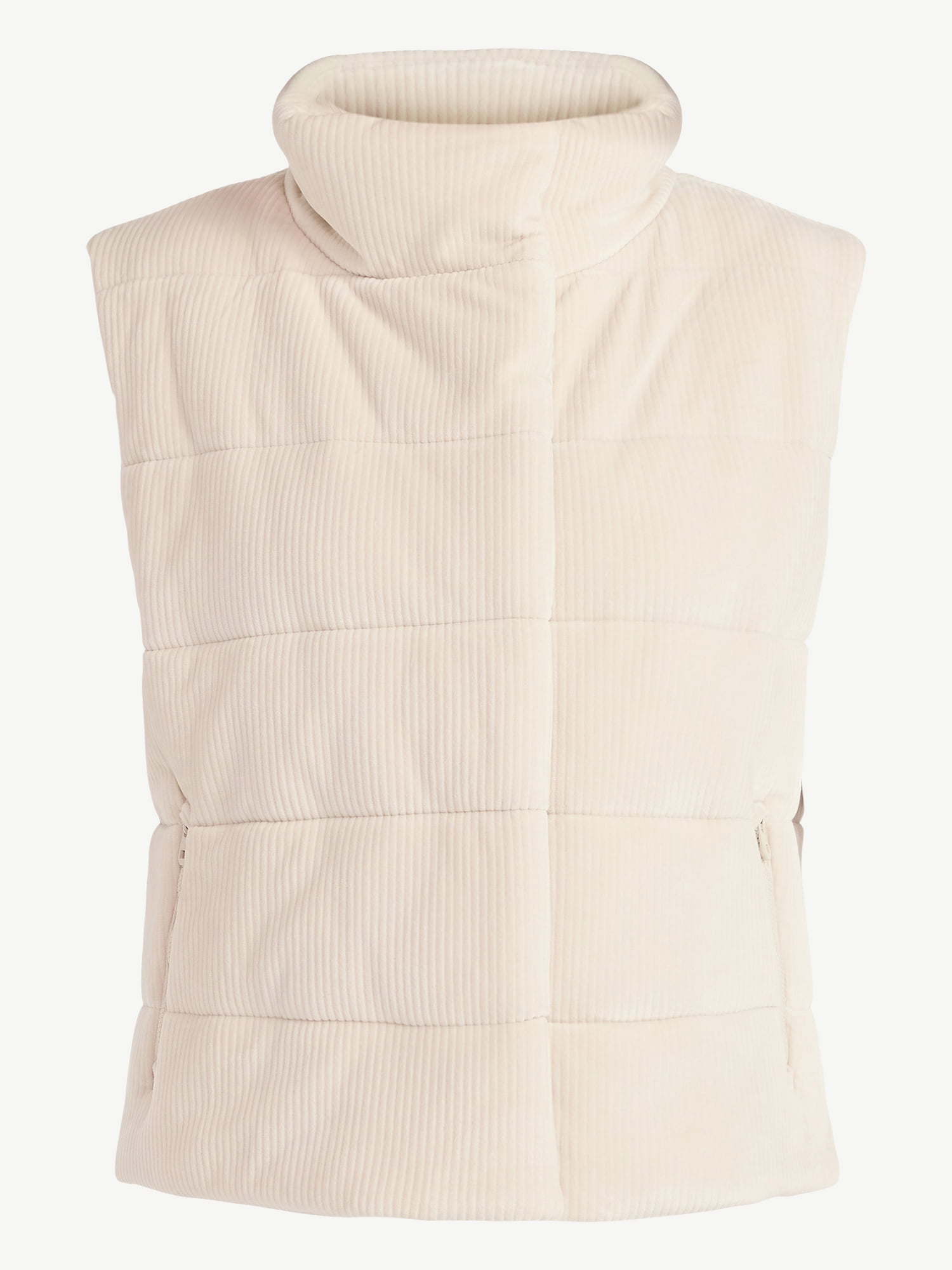 Avia Women's and Women's Plus Velour Ribbed Vest, Sizes XS-4X