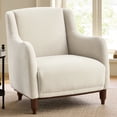 thumbnail image 2 of Better Homes & Gardens Ambrose Accent Chair, Ivory Velvet, 2 of 8
