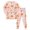Pink, variant on NIEWTR Girls Boys Halloween Pajamas 2 Piece Graphic Long Sleeve Long Pants Pajama Set Kids Cute Pj Soft Holiday Sleepwear