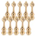 thumbnail image 4 of Milisten 10pcs Zinc Alloy Railing Post Cap Multi-Functional Furniture Hardware Accessories for Wine Cabinet Cart Glass Fence Decorative Spindle Connectors, 4 of 6
