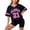 F-491Black3, variant on ZHOGXU Toddler Kids Girls T Shirt Soccer Graphic Print Short Sleeve V Neck Loose Fit Breathable Comfortable Tee Top For Outdoor Activities,Black3,15-16 Years