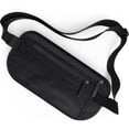 thumbnail image 1 of Travel Money Belt, RFID Blocking for Men & Women - Ideal for Keeping Your Cash, Credit Card, Passport, Phone Safe When Traveling (Sleek Black), 1 of 9