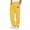 Yellow, variant on Npasoilc Straight Sweatpants for Men Solid Color Leather Label Casual Sport Trousers,Khaki