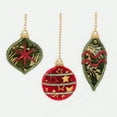 thumbnail image 2 of Linum Home Textiles Christmas Ornaments Embroidered Luxury 100% Turkish Cotton Hand Towel, 2 of 3
