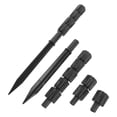 thumbnail image 5 of KALLORY 2-Pack Black Plastic Ground Spikes with Adjustable Height for Secure Garden and Outdoor Use, 5 of 10
