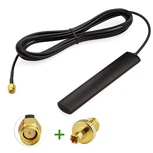 Wlaniot 4G LTE GSM Antenna Omni-Directional Adhesive Mount Antenna with SMA Male Connector for Car Vehicle Hotspot Router 10ft - Walmart.com