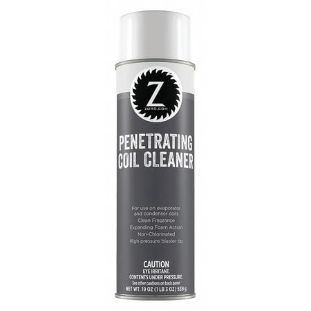 ZORO Penetrating Coil Cleaner,C1,20  oz. G7650216