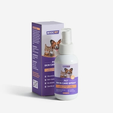 HICC Pet Skin Care Spray for Dogs and Cats - 3.4 fl. oz. - Skin Hydration & Soothing