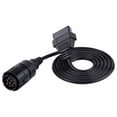 thumbnail image 1 of Black OBD2 Adapter Cable, Professional Adapter Cable, Motorcycle Tool For  Motorcycle Parts Motorcycle, 1 of 8