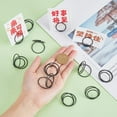 thumbnail image 3 of 50pcs 50pcs Round Table Number Holder Black Picture Clips Stand Memo Note Stand Mini Place Card Holders for Wedding Graduation Party Anniversary Office Business Supplies, 3 of 7