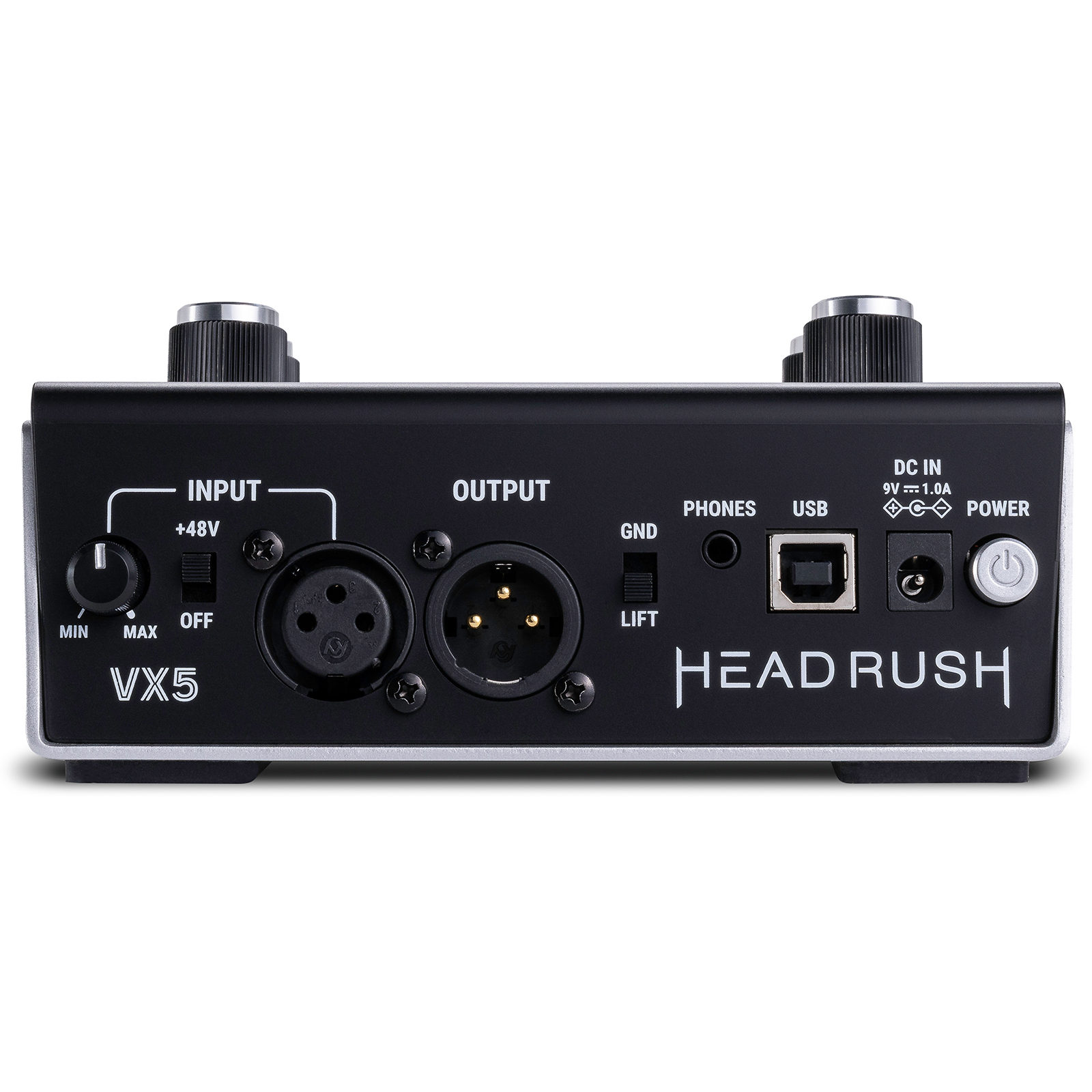 Headrush VX5 Vocal Processing Pedal with AutoTune by Antares with Cables Package