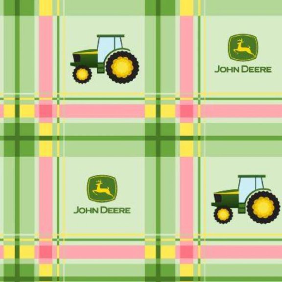 Handmade Sheets or Pillow Cover John Deere Patch